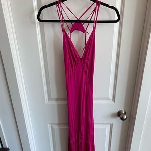 ASOS pink maxi dress - US size 8